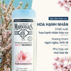 GEL TẮM LE PETIT MARSEILLAIS HOA HẠNH NHÂN HỮU CƠ 400ml