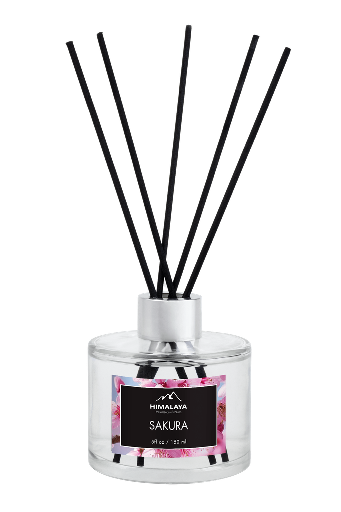 Bộ tinh dầu tán hương Sakura 75ml/150ml