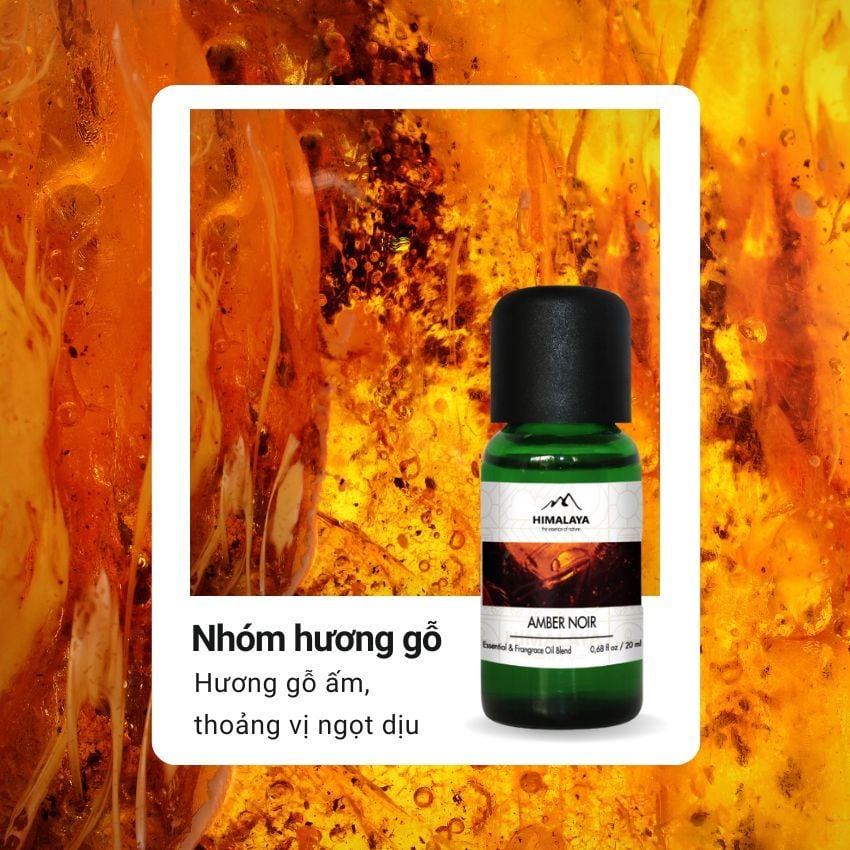 Tinh dầu Himalaya Amber Noir