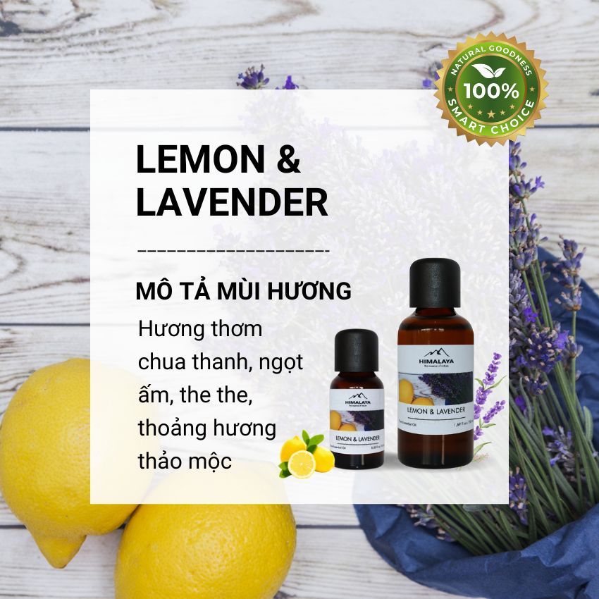 Tinh dầu Himalaya Lemon & Lavender