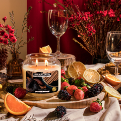 Nến Thơm Himalaya Tonka & Oud (2 bấc)