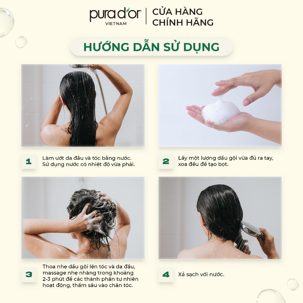 Dầu gội giảm gàu PURA D'OR Scalp Therapy Shampoo 473ml