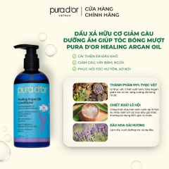 Dầu xả giảm gàu PURA D'OR Healing Argan Oil Conditioner 473ml