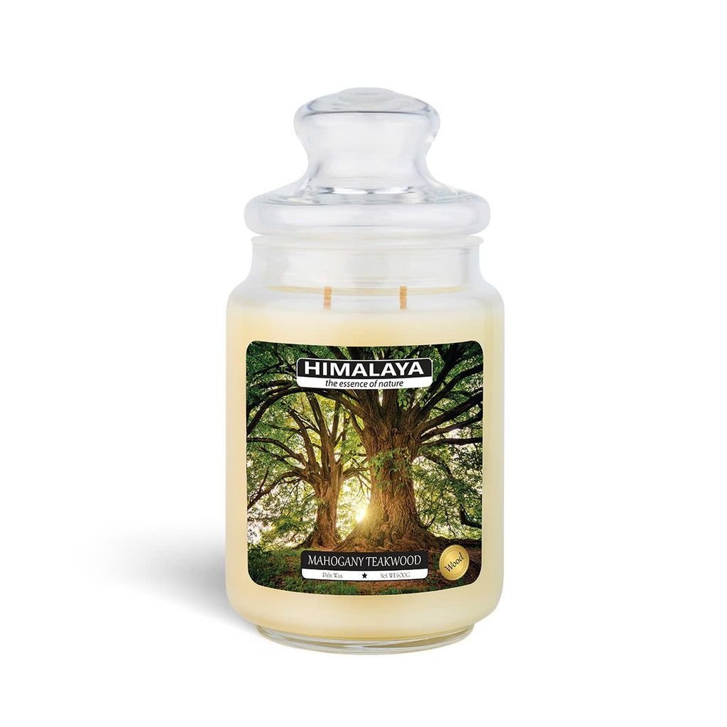 Nến Thơm Himalaya Mahogany Teakwood (2 bấc)