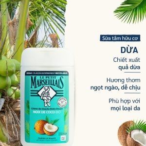 SỮA TẮM LE PETIT MARSEILLAIS CHIẾT XUẤT DỪA 250ml