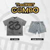 Combo 23 Wash + Denim Short