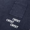 ORBIT LOGO NAVY WASH