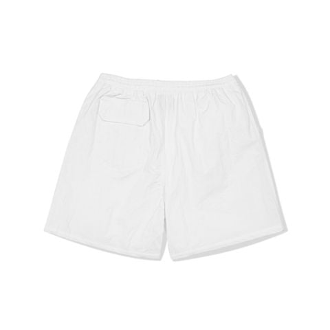  OB White Nylon Logo Black 