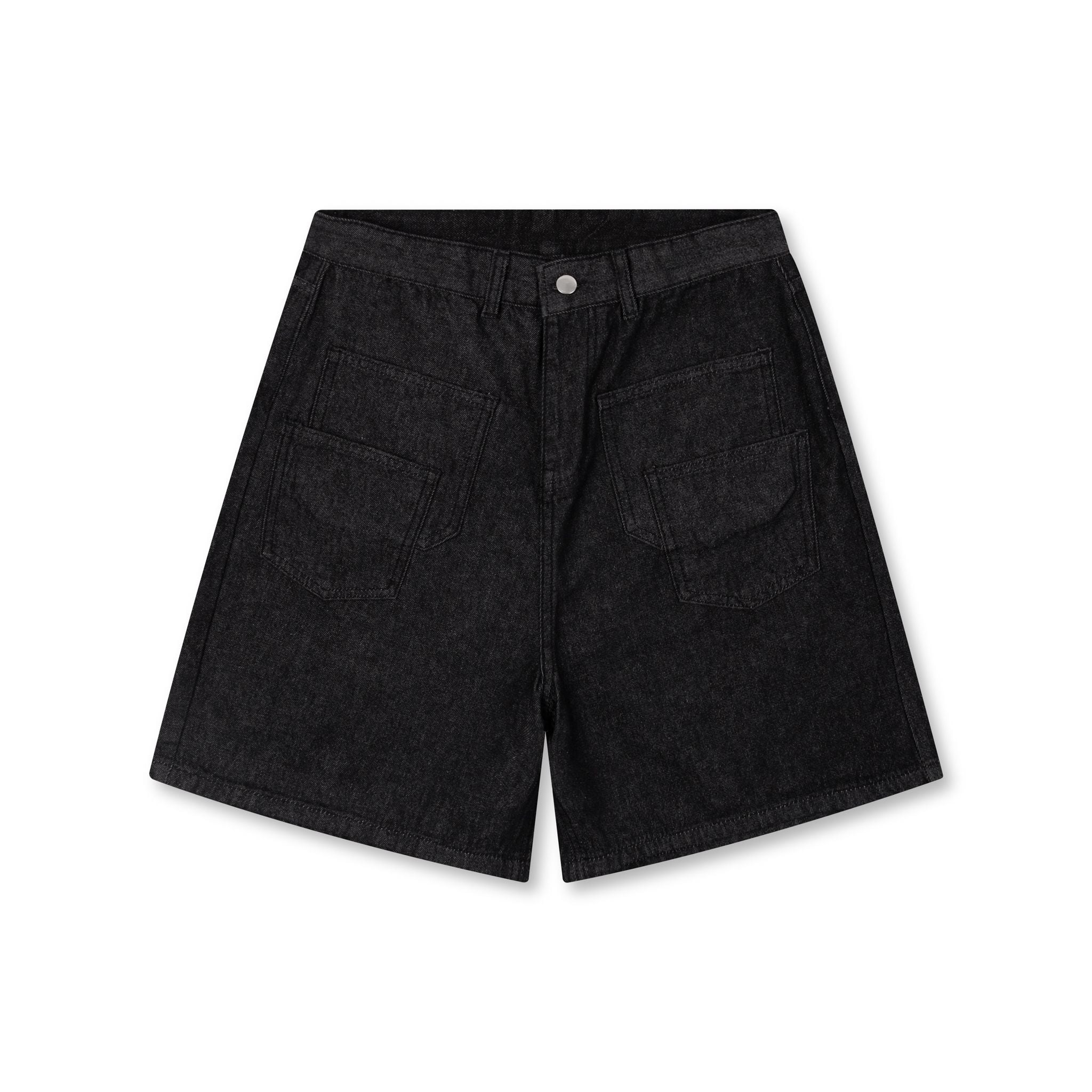 SLATE RAW DENIM SHORT