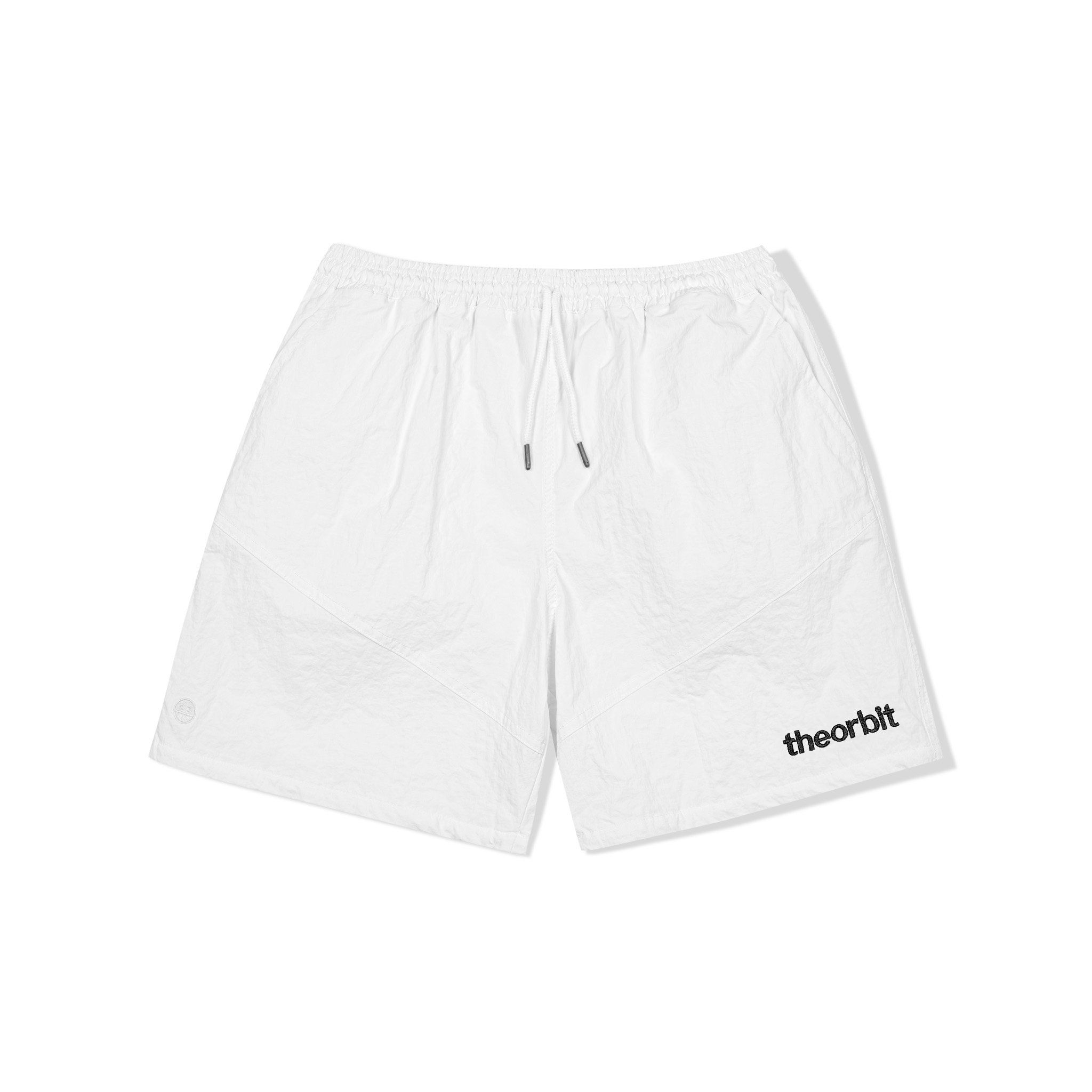 OB White Nylon Logo Black