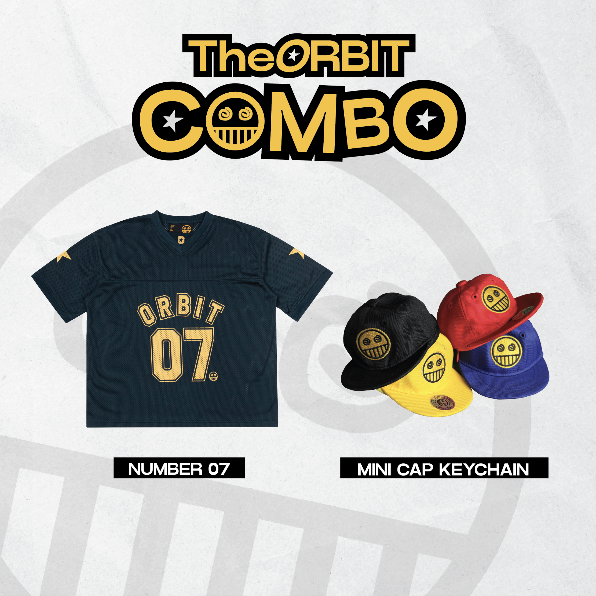 Combo DONT QUIT NUMBER 07JERSEY +  Mini Cap Keychain