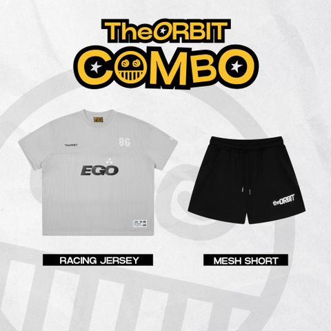  COMBO Racing Jersey + Mesh Short Logo ORBIT 