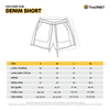 COMBO ORBIT FRAME DENIM SHORT+ Denim Short