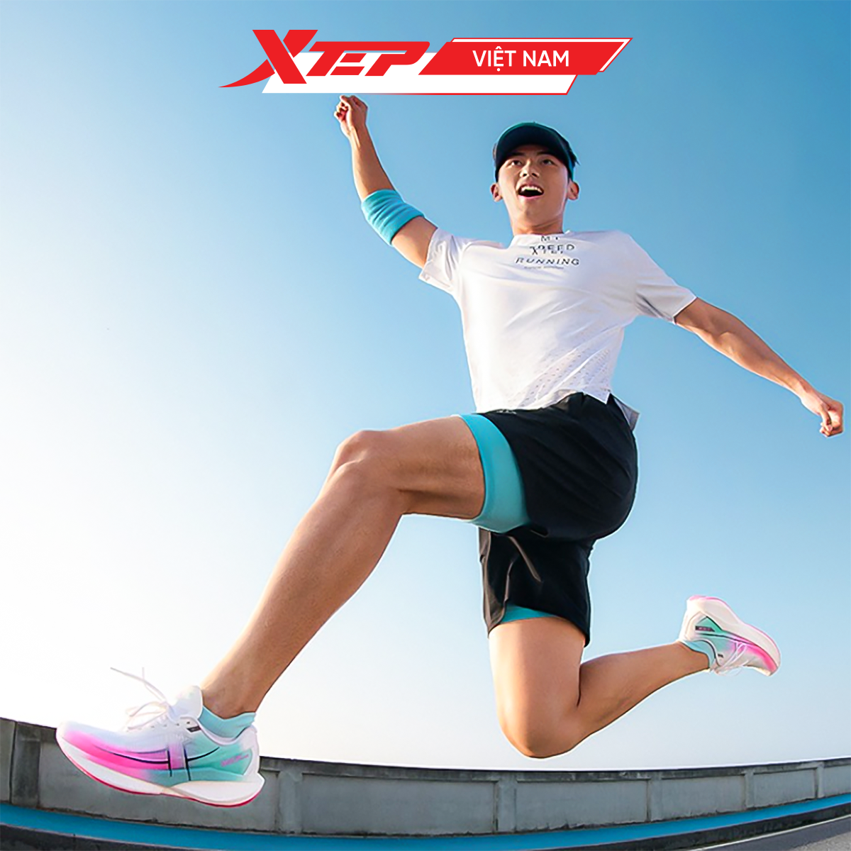  Giày Chuyên Chạy Bộ Nữ Xtep 360X 2.0, Đế Carbon Trợ Lực 975218110044 