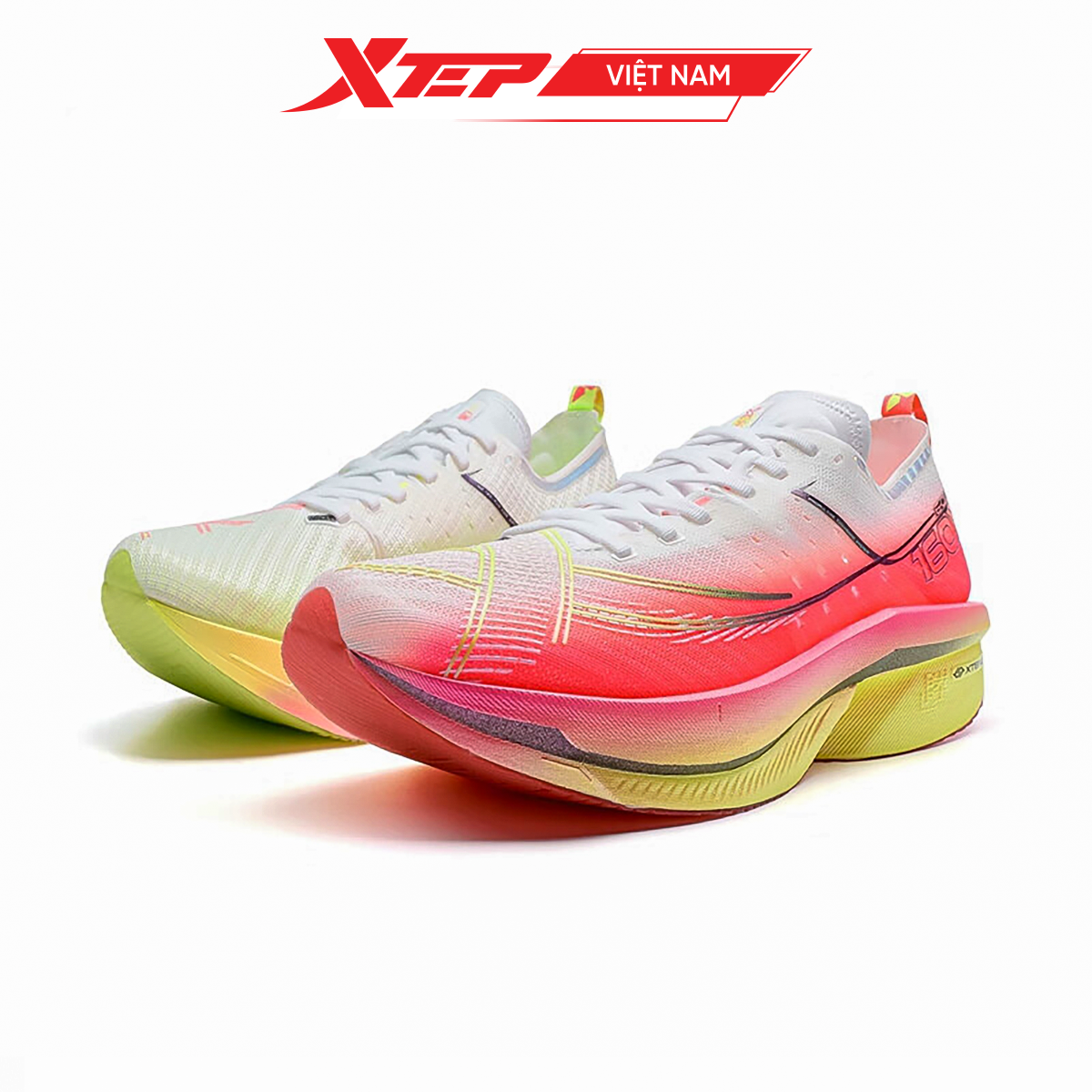  Giày Chuyên Chạy Bộ Nữ Xtep 160X 6.0 PRO, Đế Carbon Trợ Lực 975118110041 