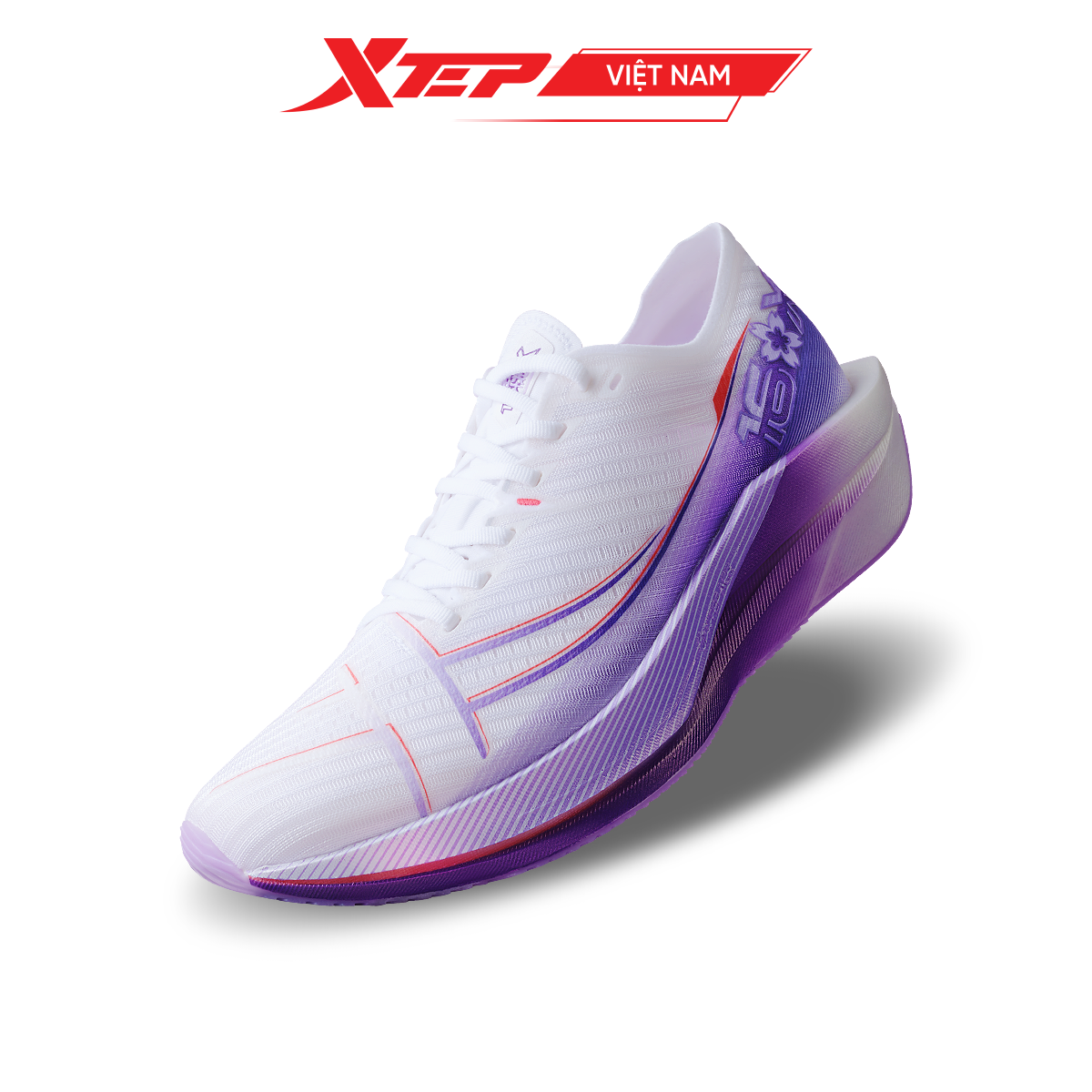  Giày Chuyên Chạy Bộ Nam Xtep 160X 6.5, Đế Carbon Trợ Lực 975219110085 