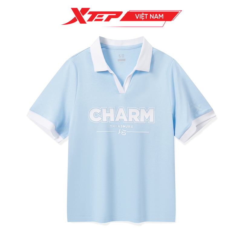  Áo Polo Nữ Xtep,Dáng Thể Thao 976228020600 