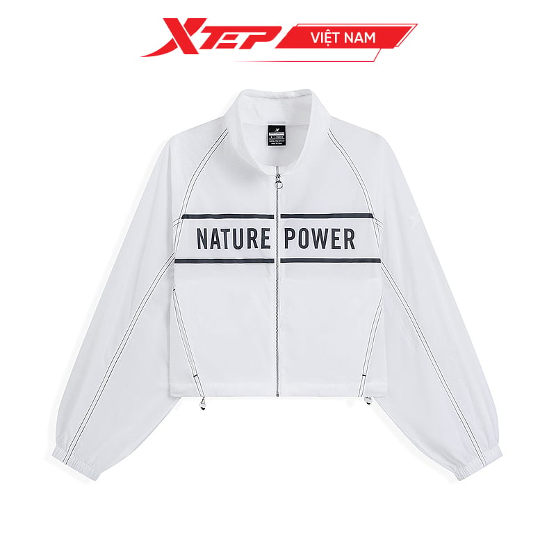  Áo Khoác Nữ Xtep, Áo Thể Thao Phong Cách Streetwear 976228140083 