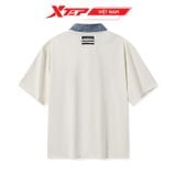  Áo Polo Nam Ngắn Tay Xtep, Cổ Kéo Khóa, Form Rộng 976229020557 