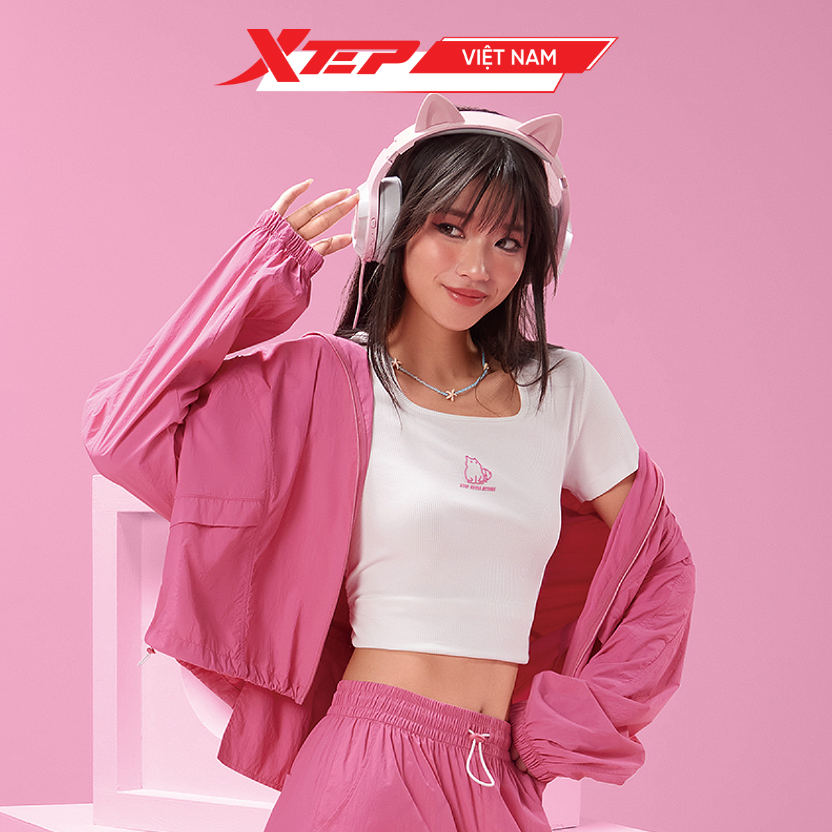  Áo Thun Thể Thao Nữ Xtep 975228010108 