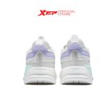  Giày sneaker nữ Xtep chính hãng, đế bằng hoạ tiết xinh xắn, dễ phối đồ, đế giày mềm mại 878218310007 