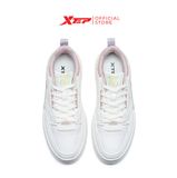  Giày sneaker nữ Xtep chính hãng, đế giày thoáng cao tôn dáng khi phối đồ, chất liệu lưới thoáng khí 878318310020 