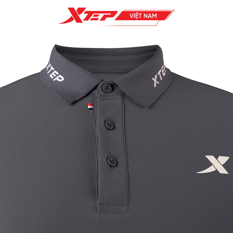 Áo Polo Nam Thể Thao Xtep, Hoạ Tiết Năng Động, Chất Vải Mềm Mại 977229027008 