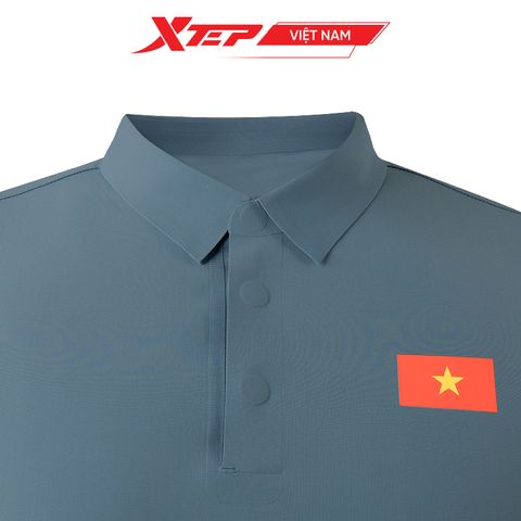  Áo polo nam Xtep trẻ trung năng động, chất vải mềm mại, thoáng mát 977229027013 