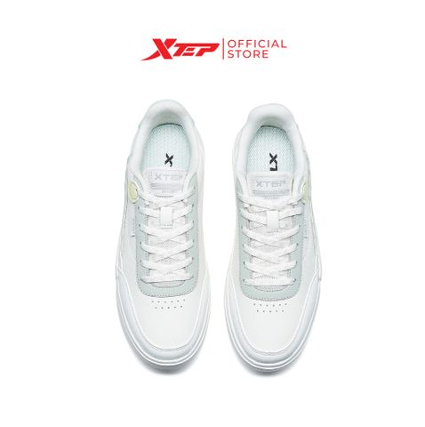  Giày sneaker nữ Xtep chính hãng, đế giày thoáng cao tôn dáng khi phối đồ, chất liệu lưới thoáng khí 878318310022 