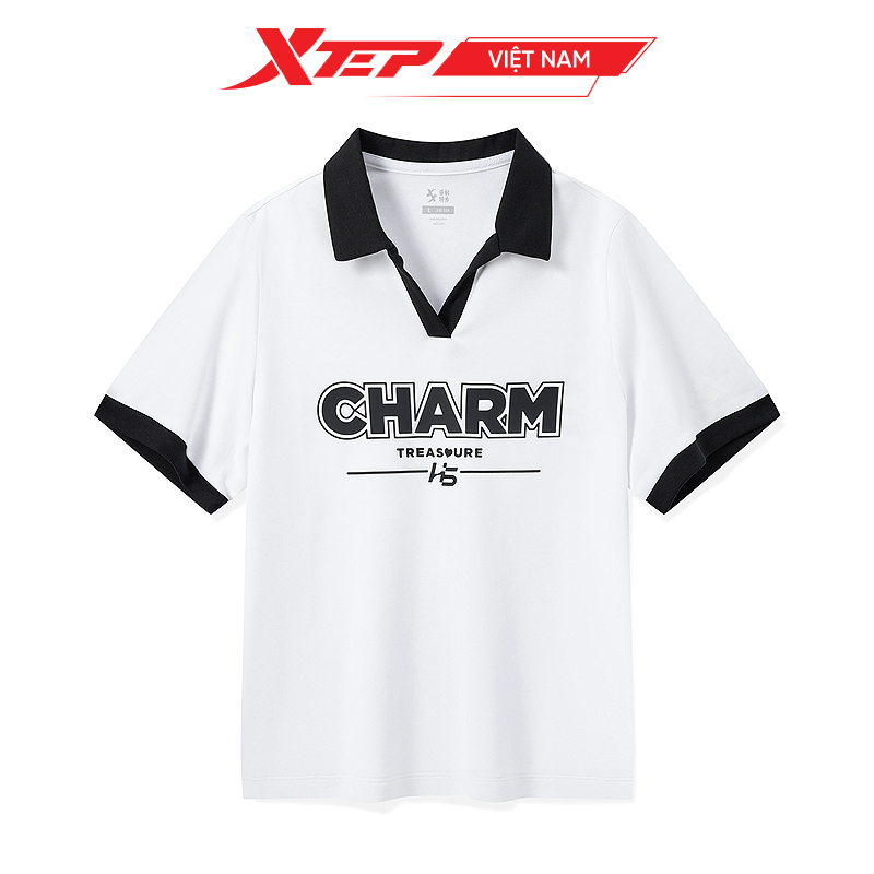  Áo Polo Nữ Xtep,Dáng Thể Thao 976228020600 