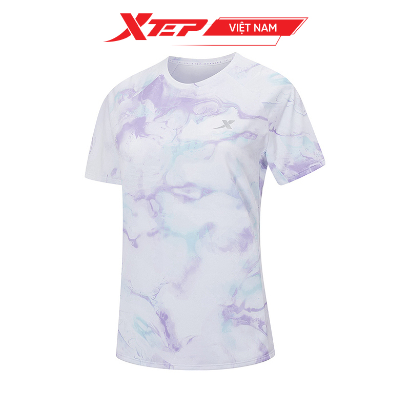  Áo Phông Nữ Thể Thao Xtep, Áo Chạy Bộ Ngắn Tay 976228010292 