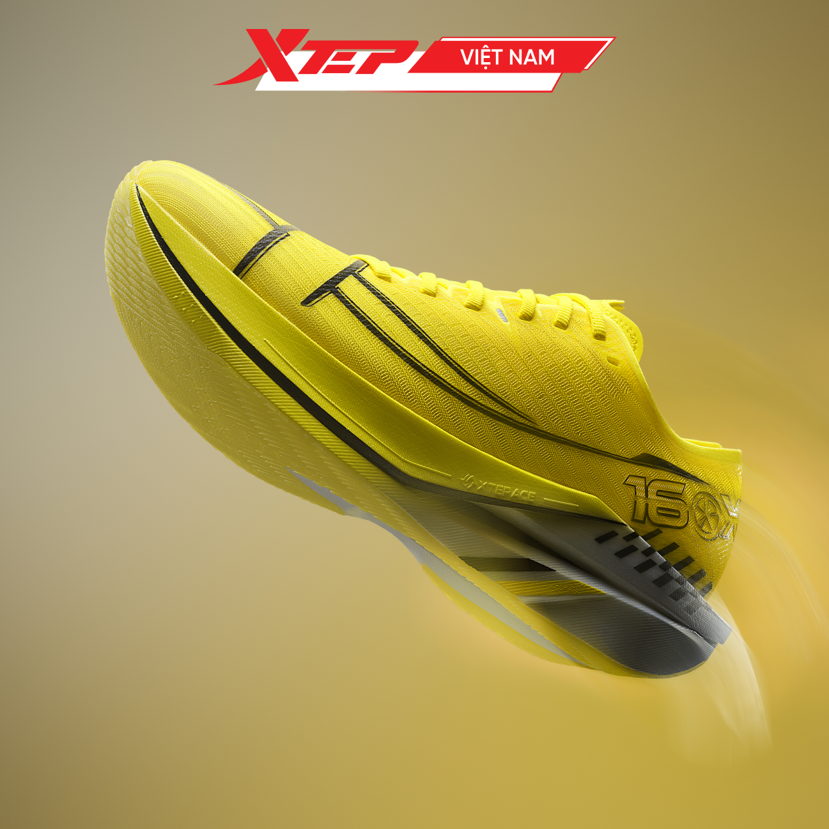  Giày Chuyên Chạy Bộ Nam Xtep 160X 6.5, Đế Carbon Trợ Lực 975219110085 