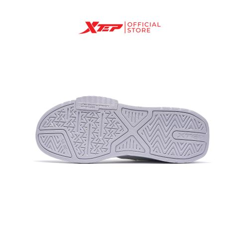  Giày sneaker nữ Xtep chính hãng, đế bằng hoạ tiết xinh xắn, dễ phối đồ, đế giày mềm mại 878218310007 