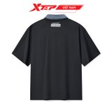  Áo Polo Nam Ngắn Tay Xtep, Cổ Kéo Khóa, Form Rộng 976229020557 
