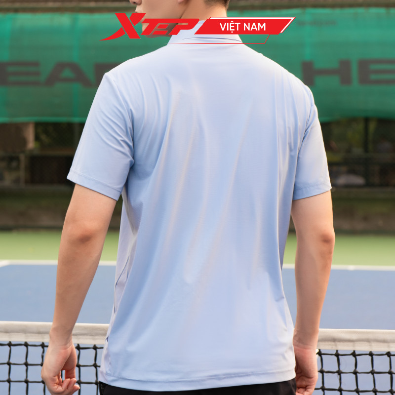  Áo Polo Nam Thể Thao Xtep, Hoạ Tiết Năng Động, Chất Vải Mềm Mại 977229027008 