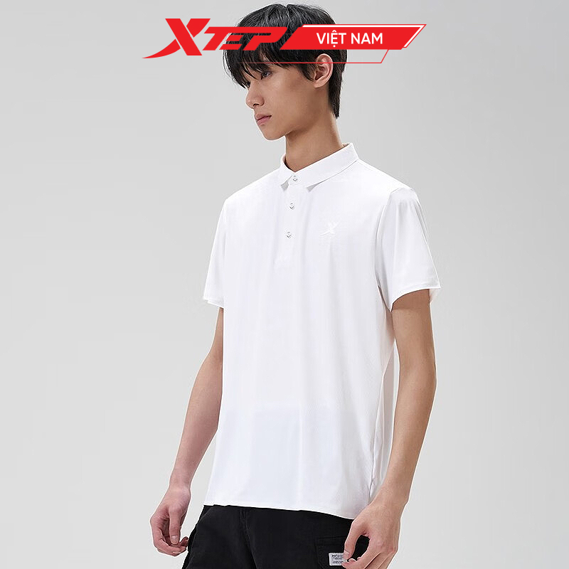  Áo Polo Nam Training Thể Thao Xtep Chất Vải Mềm Mại, Thoáng Khí 977229020737 