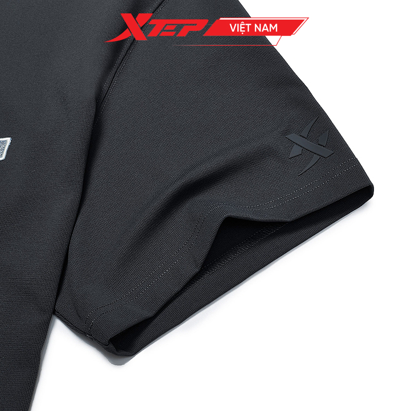  Áo Polo Nam Ngắn Tay Xtep, Cổ Kéo Khóa, Form Rộng 976229020557 