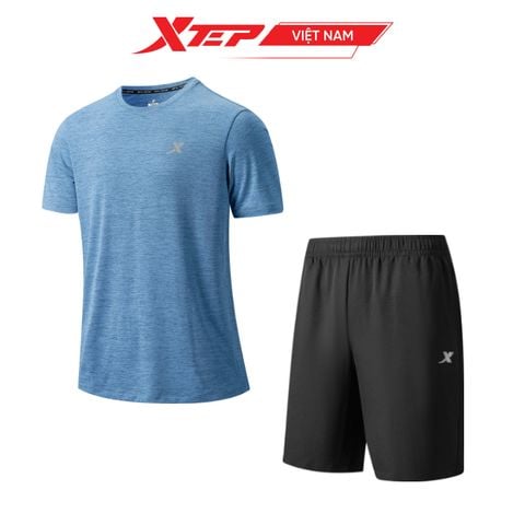 Bộ Đồ Nam Thể Thao Xtep Mùa Hè Mặc Ở Nhà Đi Tập Thể Dục Thể Thao 877229A70111