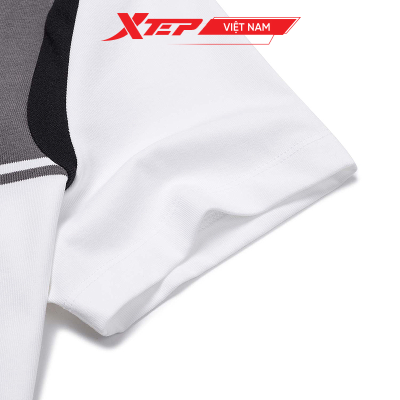  Áo Polo Nữ Xtep,Dáng Thể Thao Phối Màu 976228020439 