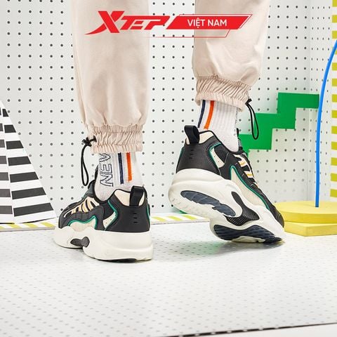  Giày sneaker thể thao nam Xtep chính hãng, dáng basic, kiểu dáng bắt mắt hợp thời trang, dễ mặc 979119320559 