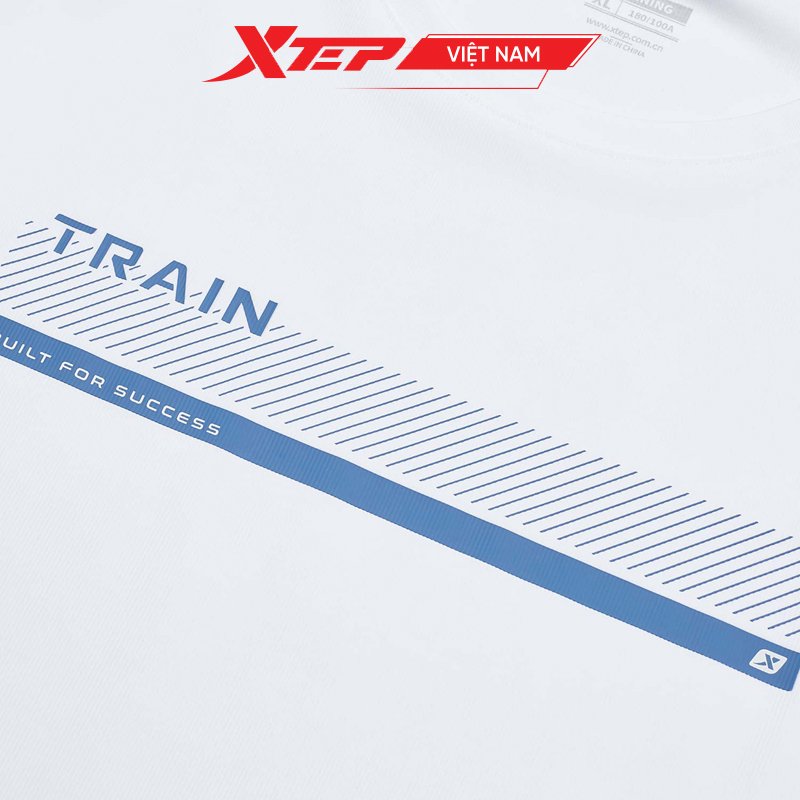  Áo Thun Thể Thao Nam Xtep, Cổ Tròn, Tay Ngắn 976229010131 