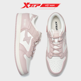  Giày thể thao nữ Xtep chất liệu da mềm mại, logo Xtep, đa sắc màu 877218310028 