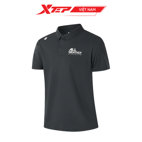 Áo Polo Thể Thao Nam Xtep, Cotton Cao Cấp Ngắn Tay  877229020016