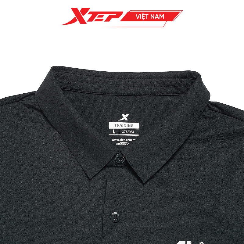  Áo Polo Thể Thao Nam Xtep, Cotton Cao Cấp Ngắn Tay  877229020016 