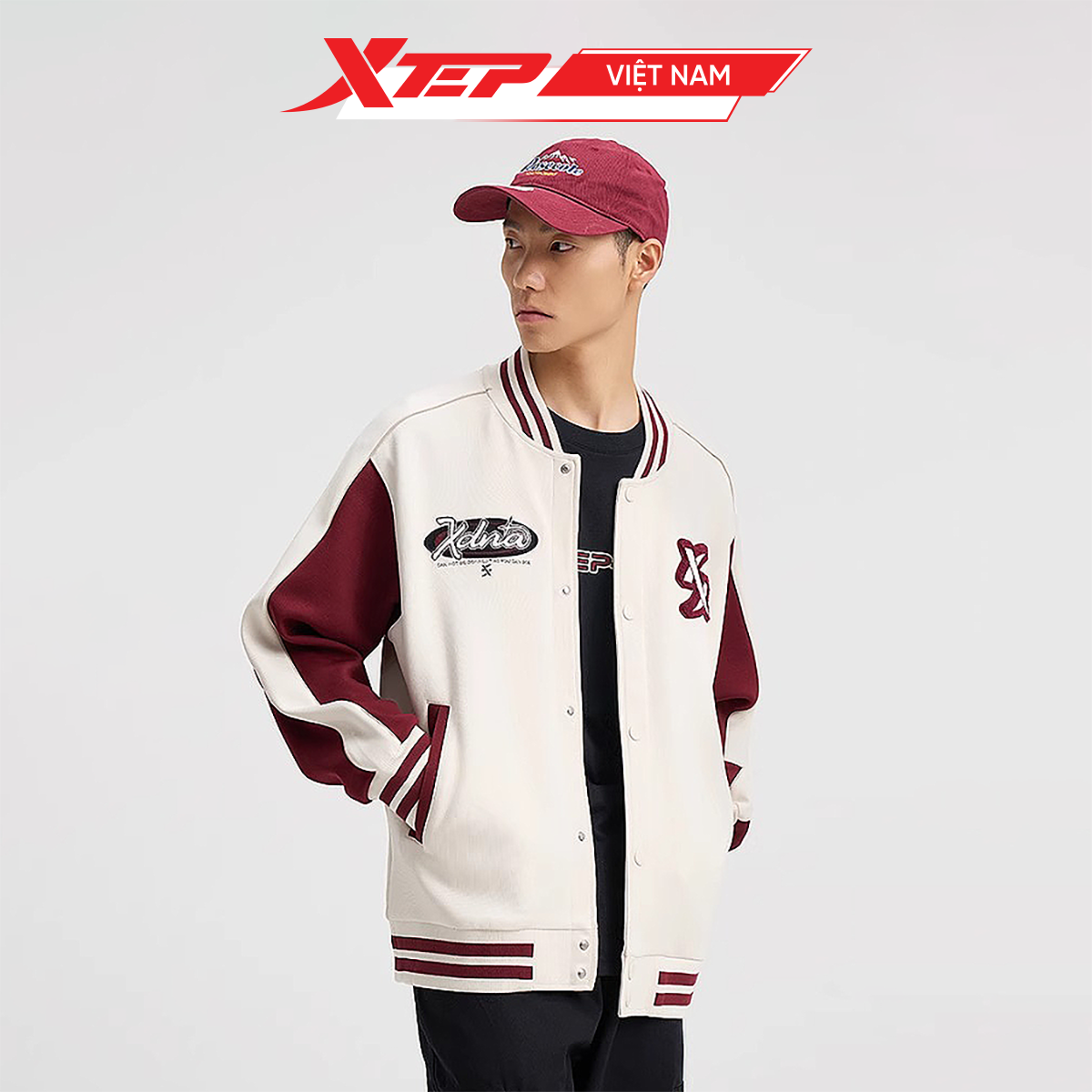  Áo Khoác Thể Thao Nam Xtep, Áo Bóng Chày 976329060428 
