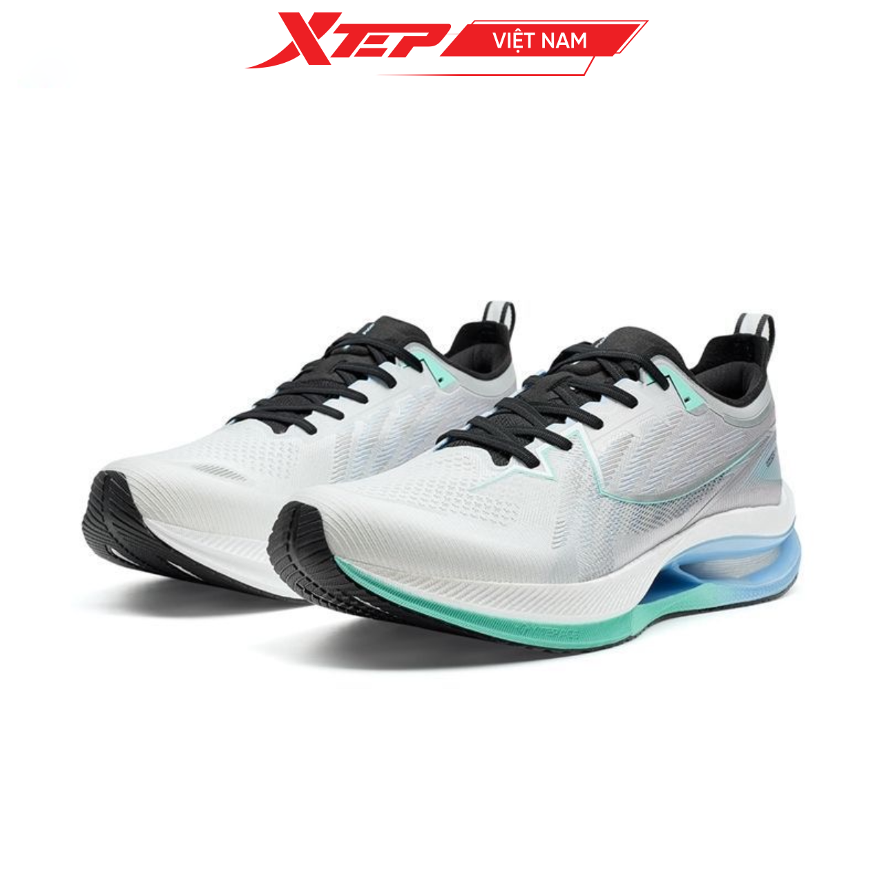  Giày Thể Thao Nam Xtep, Giày Chạy Bộ Qingyun FLOW 975219110012 