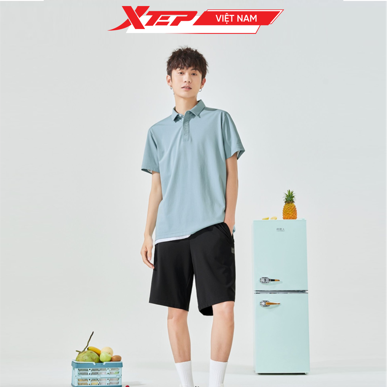  Áo Polo Thể Thao Nam Xtep 977229020443 
