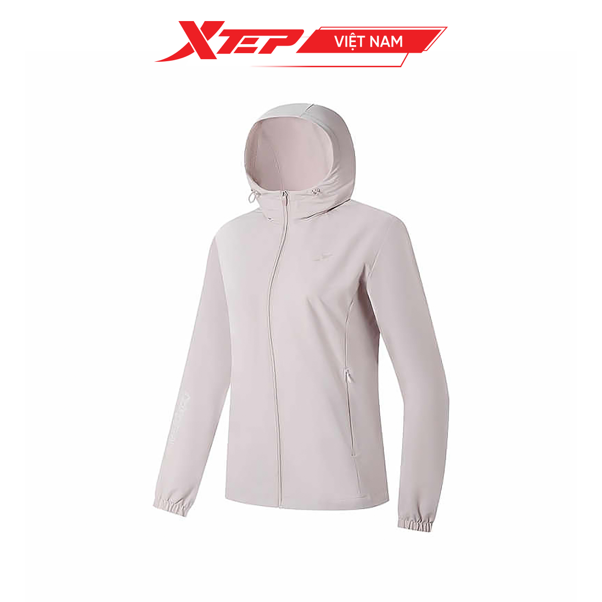  Áo gió Thể Thao Nữ Xtep 2 Lớp Có Mũ 977328150545 