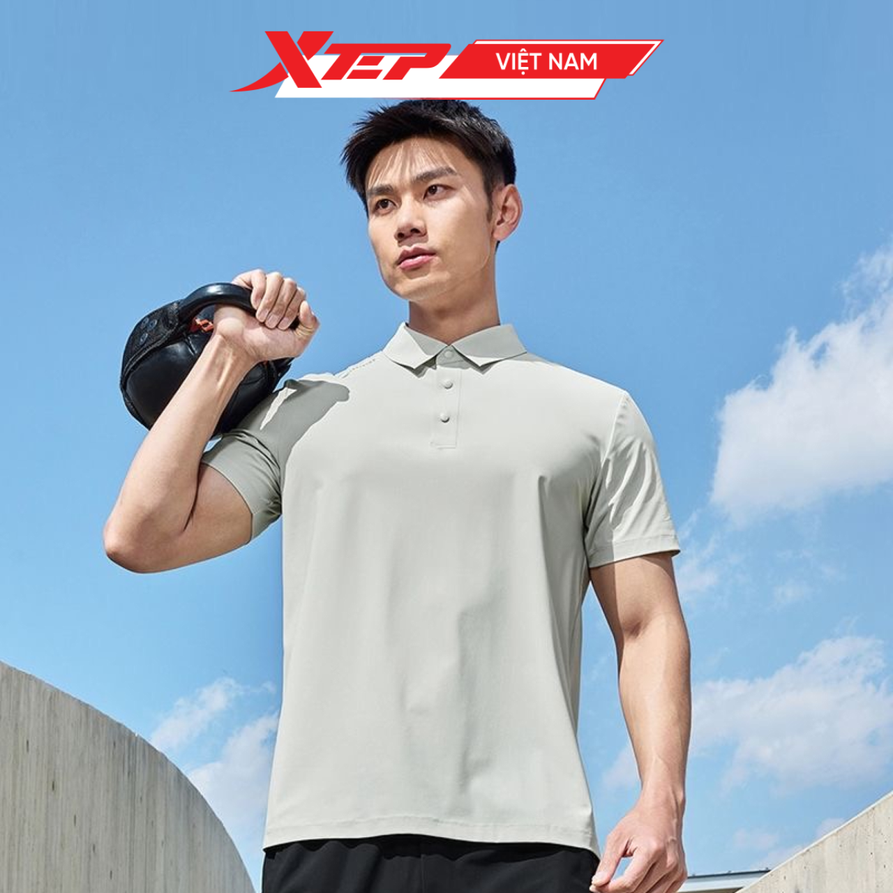  Áo Polo Thể Thao Nam Xtep 875229280073 