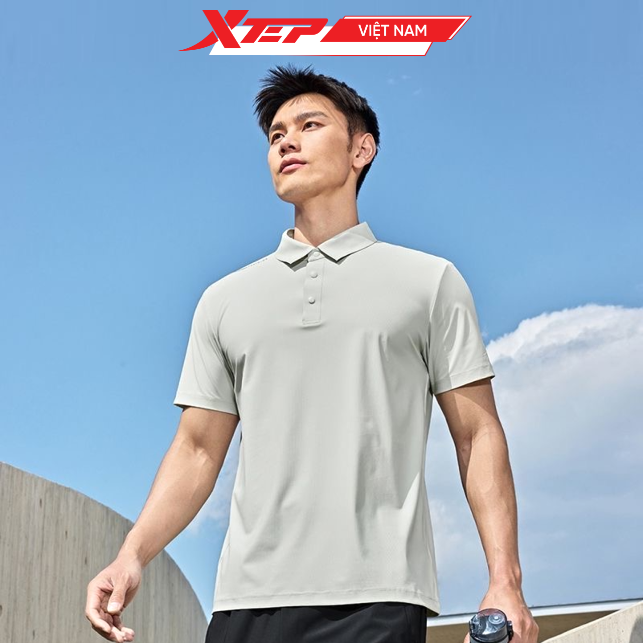  Áo Polo Thể Thao Nam Xtep 875229020074 